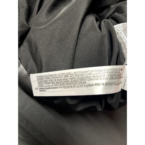 Zara Faux Leather Puffer Vest Size Small - Picture 5 of 7